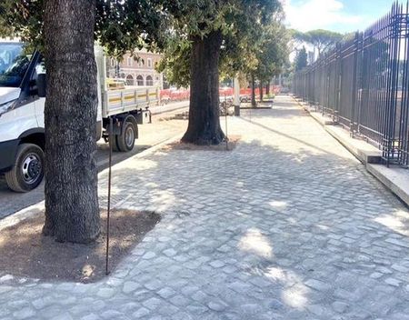 Via dei Cerchi in Rome volledig vernieuwd viadeicerchi (4)