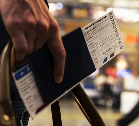 vliegtuigticket