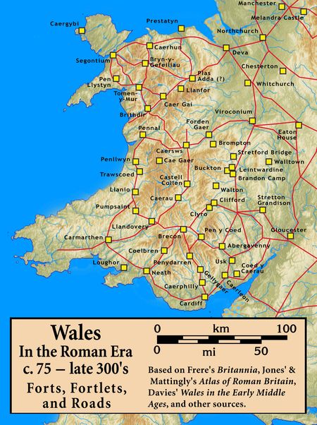 Droogte maakt Romeinse aanwezigheid in Engeland beter zichtbaar wales (9)