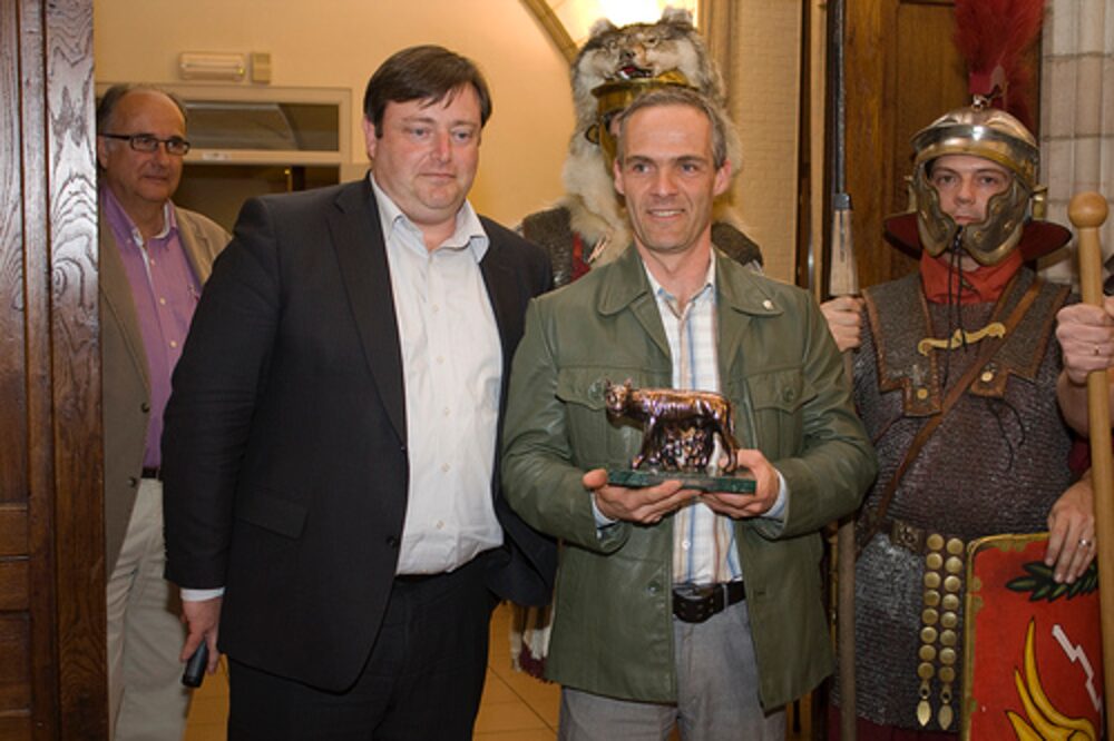 Bernard Van Daele ontvangt de Romulusprijs 2010