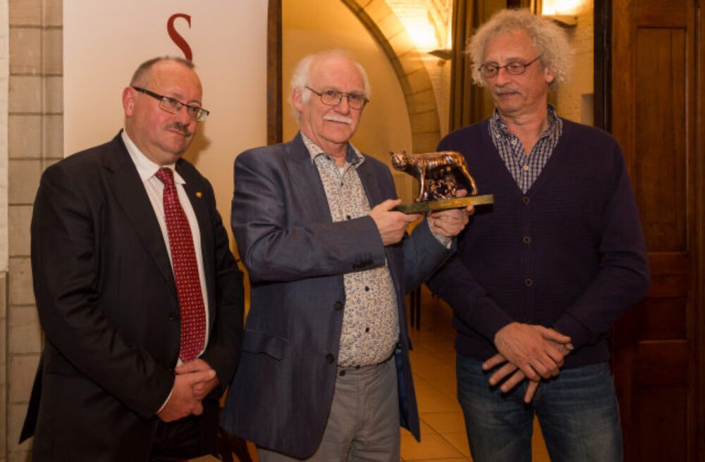 Robert Bogaerts ontvangt de Romulusprijs 2017